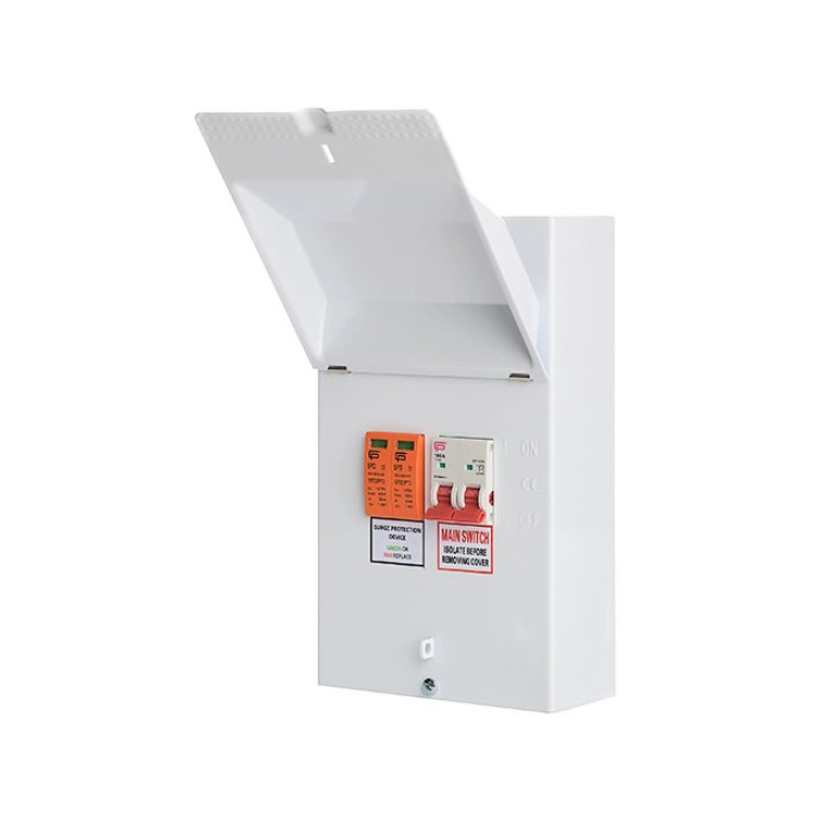 FuseBox T2 Surge Protection Unit+100A Sw. Rapid Electrical Wholesalers